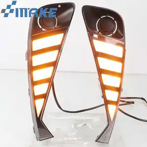 Car LED DRL Headlight For Toyota C-HR CHR 2020 2021 Lamp LED Daytime Running Light Day light Daylights Front Lamp With Driving