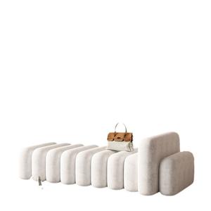 Sofá Modular con Relleno de Espuma, Forma Semicircular, Combinación Recta, Muebles para Sala de Estar - Product Image 5