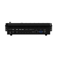 AVMATRIX SHARK S4M Commutateur vidéo SDI HDMI 4 canaux tout-en-un, mixeur audio 8 canaux, 99 DSP, streaming SRT RTMP, enregistrement pour diffusion en direct