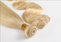 Lots de Cheveux Humains Biologiques Non Traités, Cheveux Vierges Bruts, Tissage à Double Trame, Provenant d'un Donneur Unique, Vente en Gros