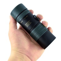 Télescope monoculaire à zoom continu haute définition à fort grossissement, portable, pour l'extérieur, avec film vert FMC, permettant de connecter un téléphone portable pour prendre des photos