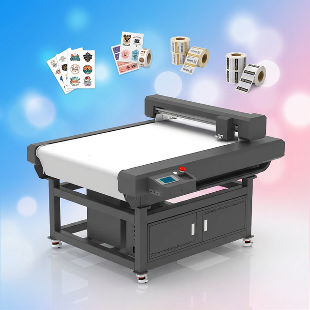 Digital Car Film Flatbed Red Vinyl Adhesive Roll to Sheet Plotter Tint Window Film Cutter Cutting Machine for Dtf Film