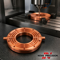 Plaque de refroidissement liquide brasée sous vide, échangeur de chaleur en cuivre et aluminium brasé, dissipateur thermique pour batterie EV, IGBT, avionique, plaque de refroidissement intégrée