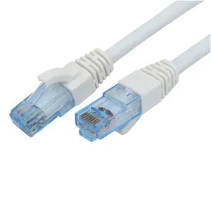 Jaringan 10 Tembaga Ethernet Kabel 3M Cat6A UTP Patch Cord