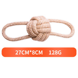 9 Packs sürdürülebilir doğal pamuk kenevir organik sert halat köpek oyuncak çiğnemek Set kenevir köpek oyuncak - Product Image 6