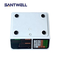 Báscula Electrónica Digital para Calcular Precios TT ACS-003 de 30 kg, Báscula de Control de Peso de Mesa con Soporte OEM y ODM