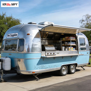 Remolque de Comida Móvil para Operaciones Nocturnas, con Certificación DOT CE VIN, Equipamiento Iluminado, para USA y Europa, Carrito para la Noche - Product Image 2