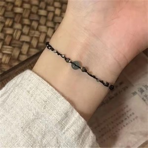Retro Chinese Style <strong>Adjustable</strong> Handmade Braid <strong>String</strong> <strong>Bracelet</strong> Beaded Charm <strong>Bracelet</strong> Bangle Fashion Couple <strong>Adjustable</strong> <strong>Bracelet</strong> - Product Image 4