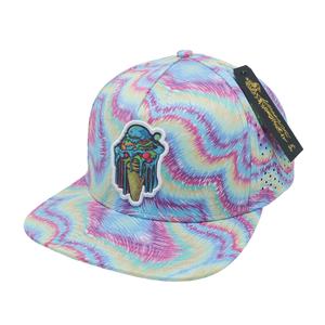 Gorra de béisbol personalizada de 5 paneles con diseño de espiga, bolsillo, transpirable, impermeable, cierre de doble hebilla, deportiva con imagen impresa - Product Image 6