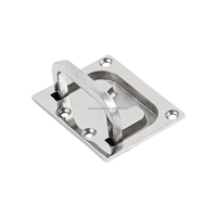 Accessoires marins au design moderne, anneau de levage carré en acier inoxydable 316 pour bateau