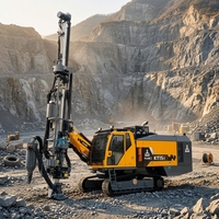 Foreuse rotative diesel intelligente Kaishan KT15i, modèle phare, sur chenilles, pour forage en exploitation ouverte, profondeur 35m