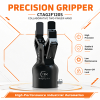 Pince collaborative CTAG2F120S à course de 120 mm pour le chargement, le déchargement et la manutention des matériaux sur machine CNC