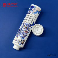 Tube vide OEM 30 ml pour crème pour les mains, emballage cosmétique souple avec feuille d'aluminium