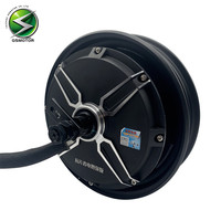 Moteur électrique DC de qualité supérieure pour vélo, 10 pouces, 4000W, 205 48V, 96V
