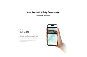 กล้องติดรถยนต์ DDPAI Z50 Pro GPS พร้อมระบบมองเห็นในเวลากลางคืน Wi-Fi 6 ถ่ายโอนข้อมูลความเร็วสูง หน้าจอ IPS ขนาด 3 นิ้ว เครื่องบันทึกวิดีโอแบบพกพา - Product Image 6