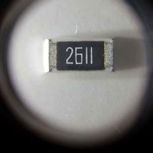 Whole -Sale RR2012 0805L2611FT 0805 2012 Resistors Chip Resistors SMD Resistors 2.61Kohm 1% 1/8W Thick Film Resistor - Product Image 1