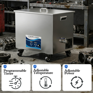 Nouveau Nettoyeur à Ultrasons Industriel Granbo 120 KHz Grande Capacité 40L/50L/60L/100L <span class=keywords><strong>Appareil</strong></span> <span class=keywords><strong>de</strong></span> <span class=keywords><strong>Nettoyage</strong></span> Électrique à Ultrasons - Product Image 6