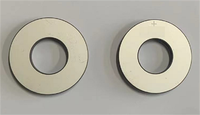 Fábrica de materiales cerámicos anillo piezocerámico de cerámica piezoeléctrico eléctrico para transductor de soldadura ultrasónica sensores de flujo piezoeléctricos