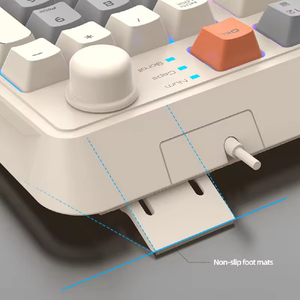 Laptop Wireless Keyboard 87 <b>Keys</b> Waterproof Rgb Mechanical Gaming Keyboard With Multimedia Function <b>Keys</b> - Product Image 6