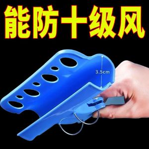 Multi Hole Windproof Clothes Clip Rectangle Shape Hook Type Grass Green Sky Blue Pink Drying Rack Organizer - Product Image 4
