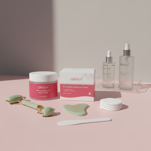 Crème <span class=keywords><strong>pour</strong></span> le <span class=keywords><strong>visage</strong></span> QBEKA <span class=keywords><strong>pour</strong></span> éliminer les taches, ingrédients éclaircissants cliniquement prouvés, réduit la production <span class=keywords><strong>de</strong></span> mélanine <span class=keywords><strong>pour</strong></span> un <span class=keywords><strong>teint</strong></span> <span class=keywords><strong>clair</strong></span> et radieux - Product Image 1