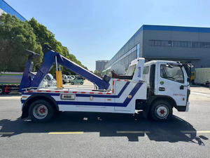 <span class=keywords><strong>Dongfeng</strong></span> duolika 4*2 Camion de sauvetage routier type remorquage remorquage dépanneuse séparée camion remorquage à plat manuel automatique - Product Image 6