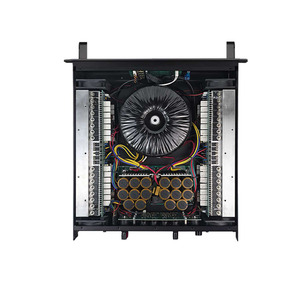 FP41500 Amplificador de Potencia de Audio Profesional de Alta Potencia 2U 1500W, Panel de Acero Inoxidable, Cobre Puro, 4 Canales, Ecológico y Duradero - Product Image 4