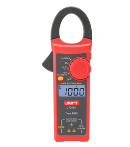 UNI-T UT206C Multimètre numérique ultra-plat AC 1000A True RMS avec filtre passe-bas VFD pour la maintenance électrique des armoires - Product Image 6