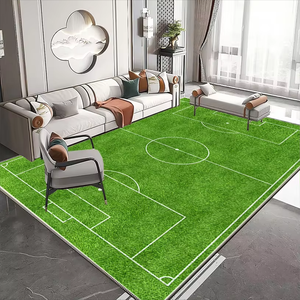 Thân Thiện Với Môi Polyester Trẻ Em Phòng Chơi Thảm Và Thảm Động Vật In Teen Trẻ Em Vuông Đường đua Thảm D3 - Product Image 1