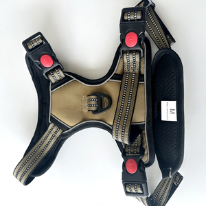 Rompi Harness Latihan Luar Ruangan yang Bernapas, Dapat Disesuaikan, dengan Strip Reflektif dan Desain Tahan Lama untuk Anjing Besar - Product Image 4