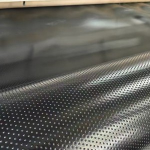 แผ่นปูบ่อระบายน้ำฝนในเมือง HDPE Geomembrane หนา 1.0 มม. สำหรับบ่อเก็บน้ำและบ่อชะลอน้ำ - Product Image 3
