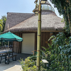 <span class=keywords><strong>Cenador</strong></span> de techo de paja artificial de plástico para parque turístico techo de paja sintética con resistencia al fuego - Product Image 1