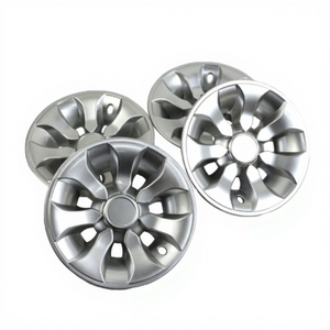 Accesorios para Carros de <span class=keywords><strong>Golf</strong></span>, <span class=keywords><strong>Tapacubos</strong></span> de Plástico de 8 Pulgadas, Juego de Cuatro Tapas Universales para Ruedas de Carros de <span class=keywords><strong>Golf</strong></span>, Color Plateado - Product Image 1