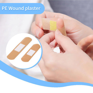Pe Auto-adesivo Bandagem <span class=keywords><strong>Band</strong></span> <span class=keywords><strong>Aid</strong></span> PE Ferida Gesso 50 Pcs Instrumento Classe Prateleira de Material de Segurança Tipo Origem Vida - Product Image 1
