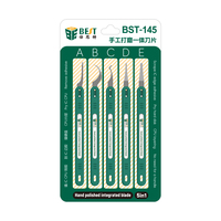 Lames de finition manuelle pour PCB fabriquées en Chine, pour le nettoyage du sous-remplissage, outils de réparation 5 en 1, fournisseur d'outils de précision, BST-145