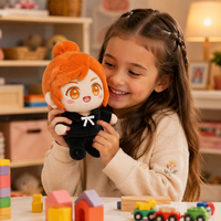 Juguetes de Peluche Personalizados de Tela Suave con Diseño Moderno, Adorables Muñecos de Peluche de Anime Kawaii para Niños