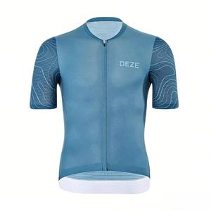 Jersey de Ciclismo Unisex Zede, el Más Popular, Multicolor, de Secado Rápido, Transpirable, Estampado, Impermeable, que Absorbe el Sudor, de Manga Corta, para Verano - Product Image 2