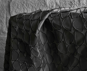 Жаккардовая ткань с граффити-принтом для платьев, модный дворцовый стиль, жаккард с 3D-узором - Product Image 1