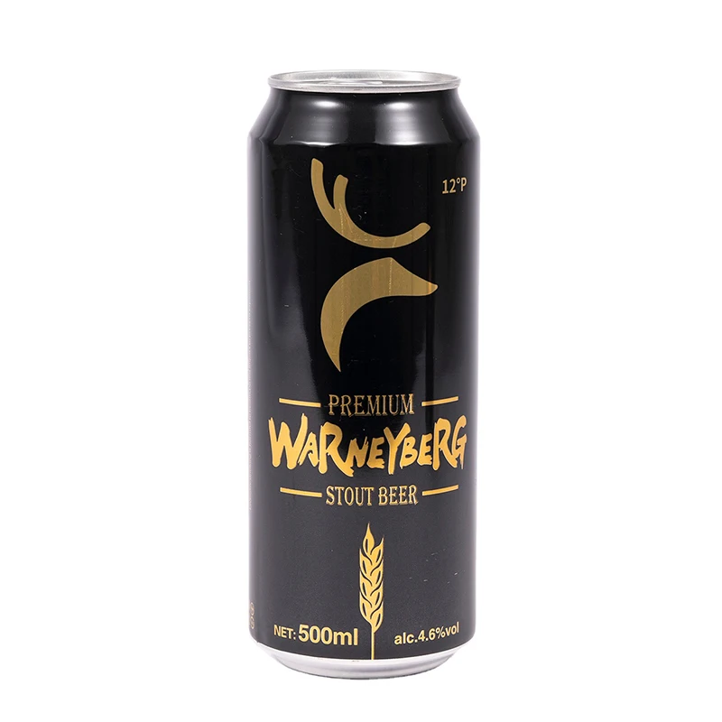 Fabriek Direct 5% Vol 8% Vol Laag Alcoholisch Extra Bier Ambachtelijk Droog Stout Zwarte Donkere Mout Tarwebier Drinken In Blikjes Van 500Ml