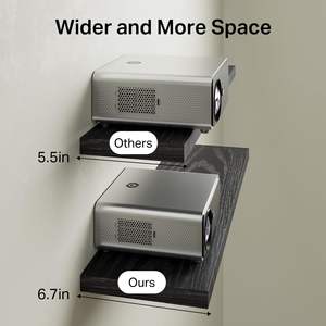 Étagères flottantes pour salon et salle de bain, bois noir, 22,5 pouces, montage mural, ensemble de 2 étagères, capacité de 22 livres, écologiques, multifonctions - Product Image 5