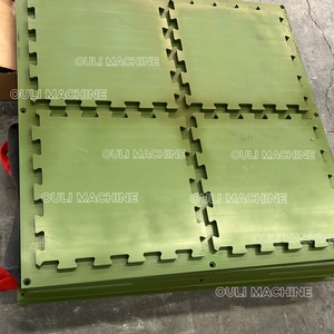 Cao su phòng tập thể dục gạch Mat Máy làm/cao su sàn gạch Máy làm - Product Image 6