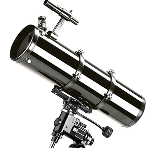 Astronomische Refractor Telescoop 150EQ 150mm Apertuur 750mm Brandpuntsafstand <span class=keywords><strong>Aluminium</strong></span> EQ Montage 2X BARLOW Oculair 5x24 Zoeker - Product Image 3