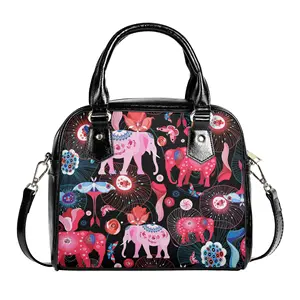 2024 impression personnalisée sans quantité minimale de commande luxe nouveau style imprimé logo nouveau style sac fourre-tout grand sac fourre-tout personnalisé en coton avec poche