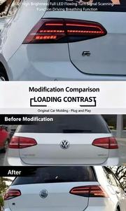 Feux clignotants MJ Plug and Play pour Volkswagen VW <span class=keywords><strong>Golf</strong></span> <span class=keywords><strong>7</strong></span> MK7 Mise à niveau des feux arrière 2013-2018 Feux <span class=keywords><strong>stop</strong></span> à LED - Product Image 2
