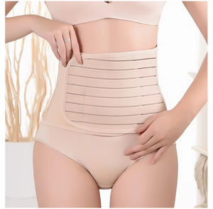 Banda de cintura transpirable posparto que forma la recuperación posparto cinturón abdominal faja - Product Image 2