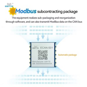 Módulo de Conversión de Protocolo Inteligente CAN a TTL de Tamaño Ultrapequeño Ebyte ODM ECAN-S01, Módulo de Comunicación CAN2.0 y Conjunto de Pruebas - Product Image 4