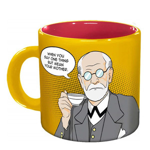 Taza de café deshacer años de represión mientras bebe tu café-viene en un divertido caja de regalo - Product Image 1