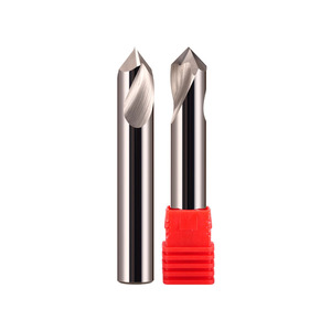 Wolfram stahl HRC55 Festpunkt bohr zentrierung Position ierungs bohrer 90 ° Punkt fase Bohrers chärfer - Product Image 4