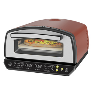 <span class=keywords><strong>Four</strong></span> à pizza électrique de 13 pouces, portable, polyvalent, pour comptoir, idéal pour l'intérieur et l'extérieur, <span class=keywords><strong>meilleur</strong></span> <span class=keywords><strong>petit</strong></span> <span class=keywords><strong>four</strong></span> à pizza domestique - Product Image 5