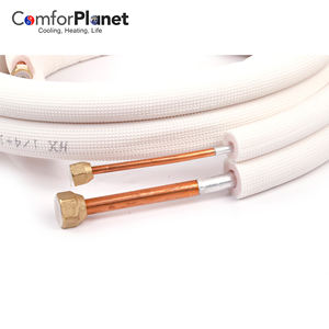 Yüksek kaliteli klima PE yalıtımlı bakır boru bakır boru kiti soğutma sistemi için yalıtımlı bakır alüminyum boru - Product Image 3